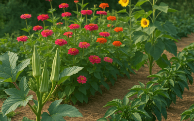 What to Plant in the Flower and Vegetable Garden in August in Alabama